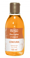 FARMAX_Frasco Oleo Capilar e Corporal 100ml_Cenoura